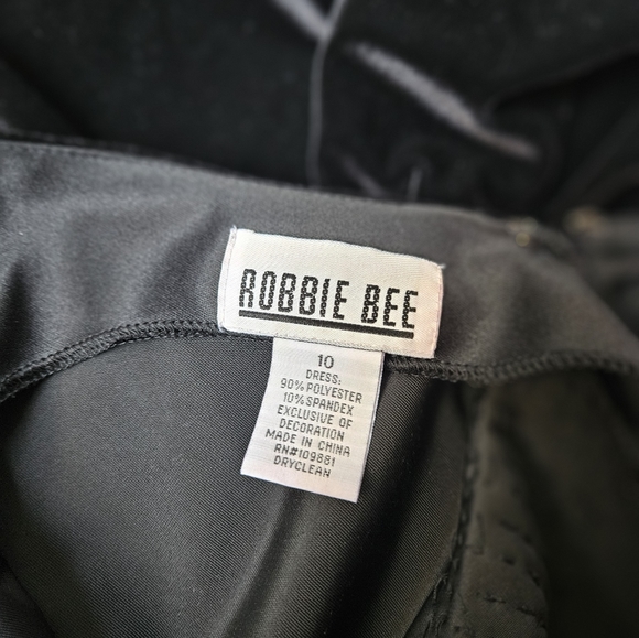 Vintage Robbie Bee Evening Dress Size 10 - Picture 4 of 4